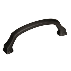 Amerock Cabinet Pull Black Bronze 3-3/4 inch (96 mm) Center to Center Revitalize 1 Pack Drawer Pull Drawer Handle Cabinet Hardware
