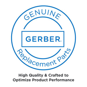 Gerber D460057 Chrome Mono Chic 4 1/2" Single Function Showerhead, 1.75GPM