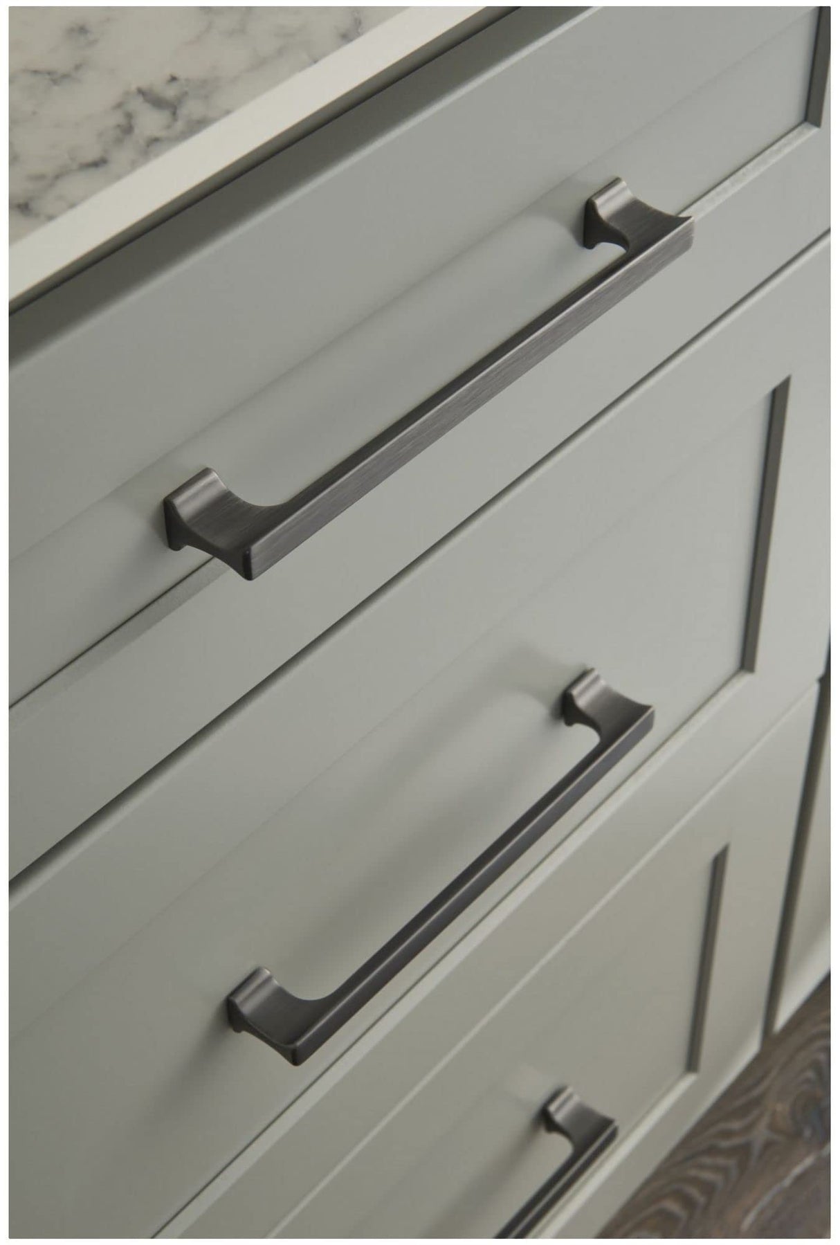 Jeffrey Alexander 752-160BNBDL 160 mm Center-to-Center Brushed Pewter Sullivan Cabinet Pull