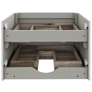 Fresca FCB3130ASH Fresca Formosa 29" Wall Hung Modern Bathroom Cabinet in Ash
