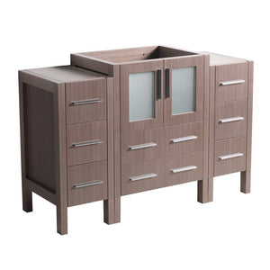 Fresca FCB62-122412GO Fresca Torino 48" Gray Oak Modern Bathroom Cabinets
