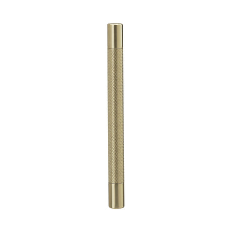 Amerock Kitchen Cabinet Pull Golden Champagne 6-5/16 in (160 mm) Center-to-Center Bronx 1 Pack Furniture Hardware Cabinet Handle Bathroom Drawer Pull