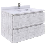 Fresca FCB3130RWH-CWH-U Modern Bathroom Vanity