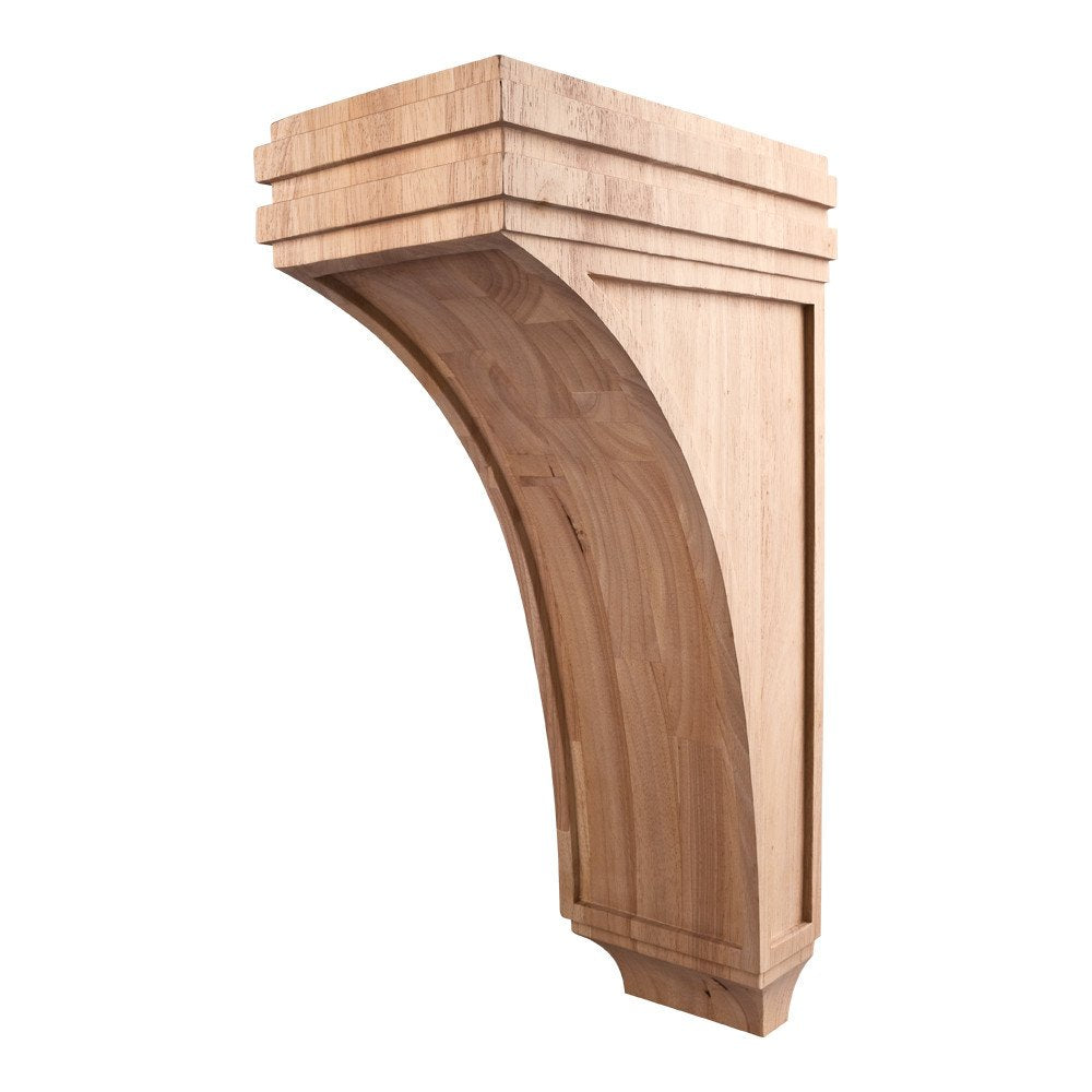 Hardware Resources COR22-3MP 7" W x 12" D x 22" H Maple Mission Corbel