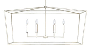 Capital Lighting 837661PN Thea 6 Light Island Polished Nickel