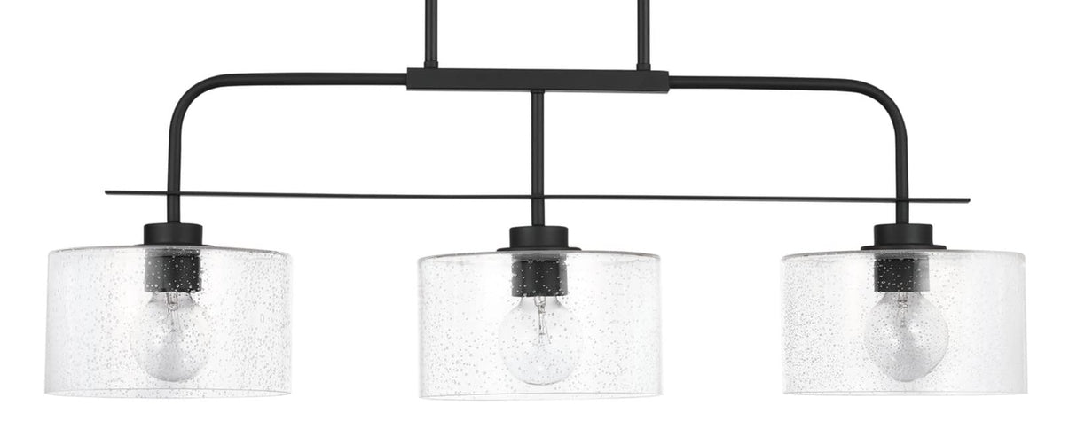 Capital Lighting 838435MB Jake 3 Light Island Matte Black