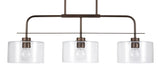 Capital Lighting 838435BZ Jake 3 Light Island Bronze