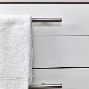 Fresca FVN6124GR-VSL Fresca Lucera 24" Gray Wall Hung Vessel Sink Modern Bathroom Vanity w/ Medicine Cabinet