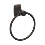 Amerock BH36012ORB Oil Rubbed Bronze Towel Ring 7-7/16 in (189 mm) Length Towel Holder Highland Ridge Hand Towel Holder for Bathroom Wall Small Kitchen Towel Holder Bath Accessories