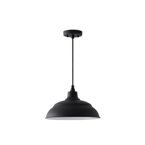 Capital Lighting 936311BK RLM 1 Light Outdoor Hanging Lantern Black