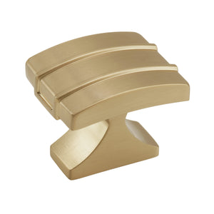 Amerock Cabinet Knob Champagne Bronze 1-1/2 inch (38 mm) Length Davenport 1 Pack Drawer Knob Cabinet Hardware