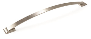 Amerock Appliance Pull Satin Nickel 18 inch (457 mm) Center to Center Candler 1 Pack Drawer Pull Drawer Handle Cabinet Hardware
