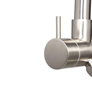 PULSE ShowerSpas 1089-BN Lanai Shower System, 8" Rain Showerhead, 5-Function Hand Shower, 3 Body Spray Jets, Adjustable Slide Bar, Brushed Nickel