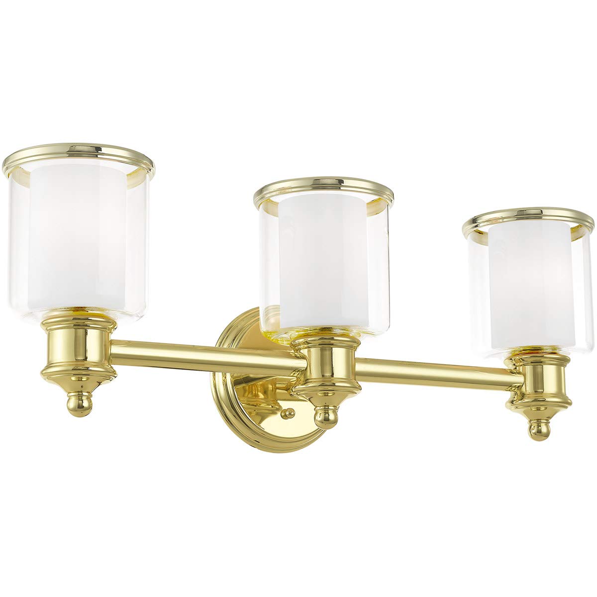 Livex Lighting 3 Lt Polished Brass Bath Vanity 40213-02