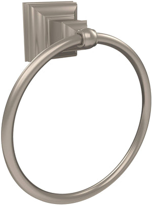 Amerock Corp BH26511G10 Markham-Towel Ring, Brushed Nickel