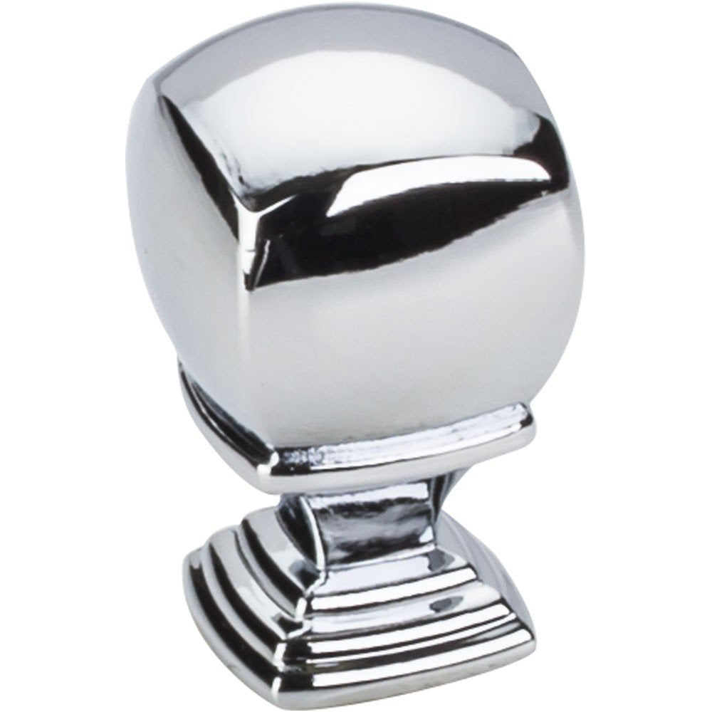 Jeffrey Alexander 188PC 7/8" Overall Length  Polished Chrome Katharine Cabinet Knob