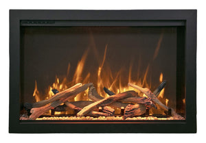 Amantii TRD-44-BESPOKE Traditional Bespoke - 44" Indoor / Outdoor Electric Insert Featuring, WiFi Compatibility, Bluetooth Connectivity, Multi Function Remote, and a Selection of Media Options
