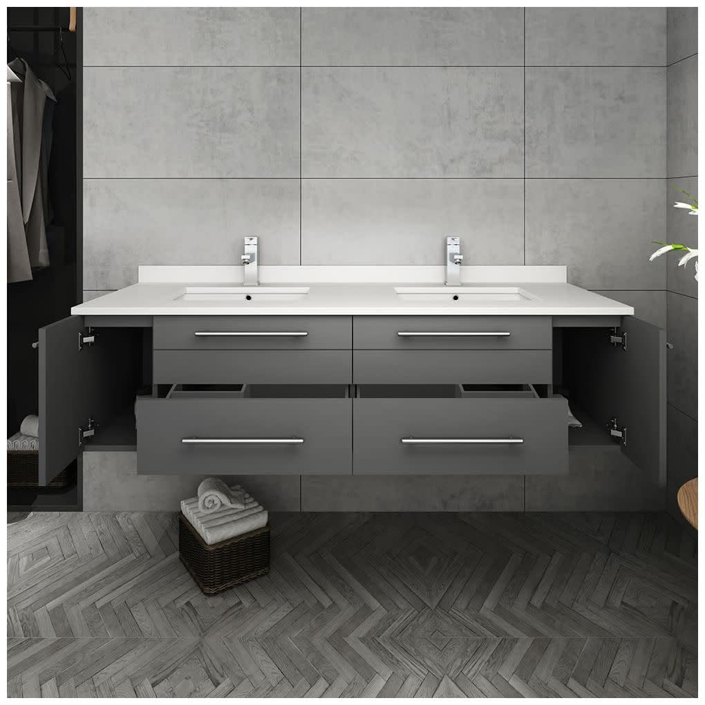 Fresca FCB6160WH-UNS-D-CWH-U
