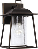 Capital Lighting 943611OZ Durham 1 Light Outdoor Wall Lantern Oiled Bronze