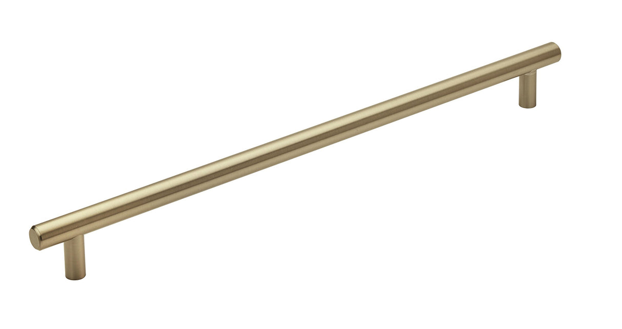 Amerock Appliance Pull Golden Champagne 18 inch (457 mm) Center to Center Bar Pulls 1 Pack Drawer Pull Drawer Handle Cabinet Hardware