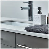 Fresca FCB6148WH-UNS-CWH-U Cabinet with Undermount Sink