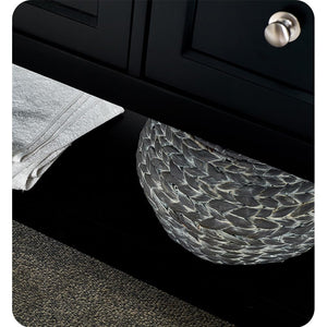 Fresca FVN2336BL Fresca Manchester 36" Black Traditional Bathroom Vanity w/ Mirror