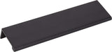 Elements A500-6MB 6" Overall Length Matte Black Edgefield Cabinet Tab Pull