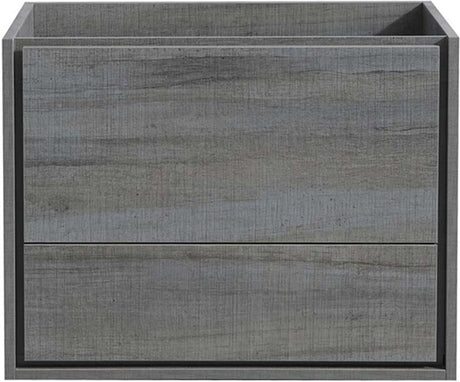 Fresca FCB9230OG Fresca Catania 30" Ocean Gray Wall Hung Modern Bathroom Cabinet