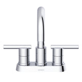 Gerber D307158 Parma Two Handle Centerset Bathroom Faucet With Metal Pop-up DRA...