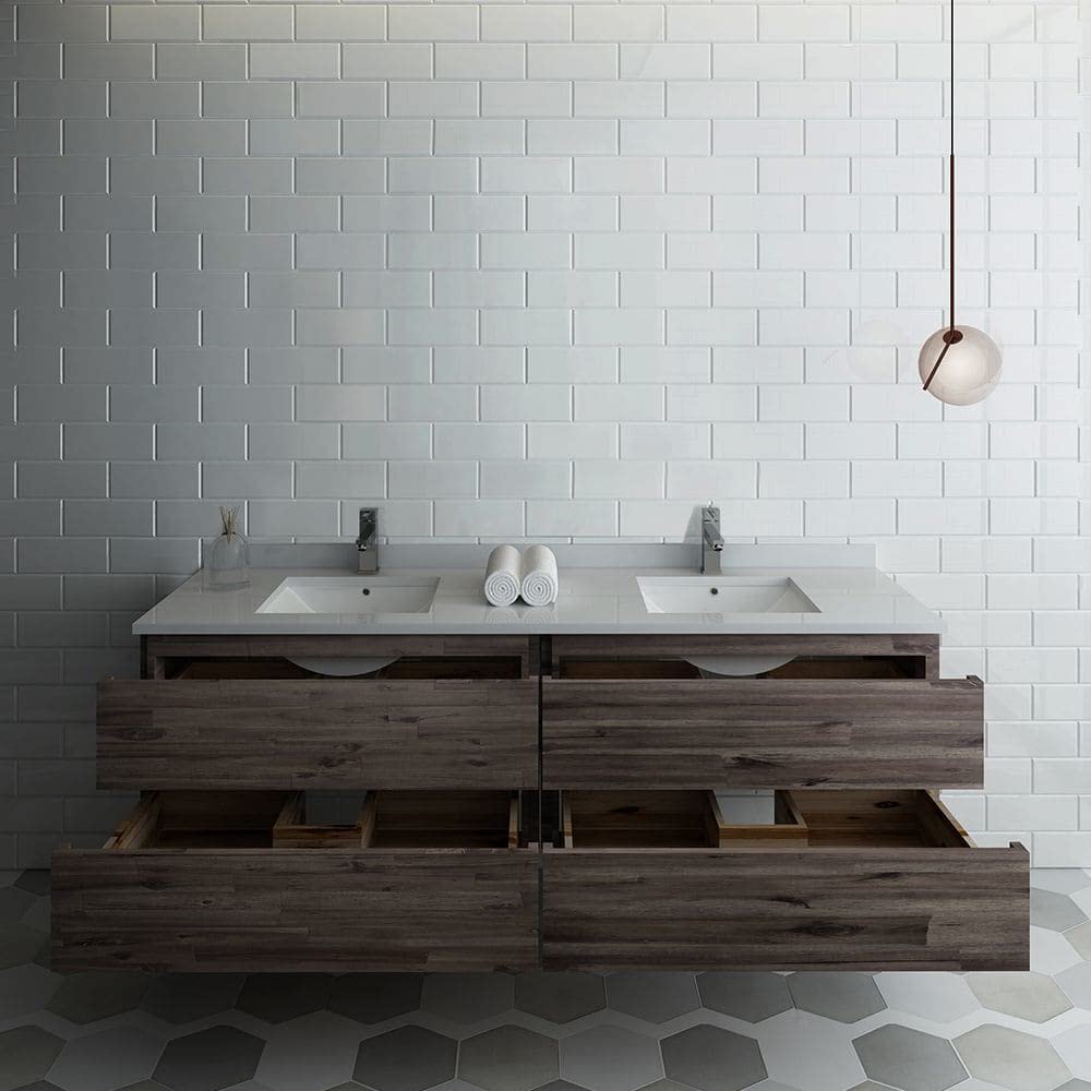 Fresca FCB31-3636RWH-CWH-U Modern Bathroom Vanity