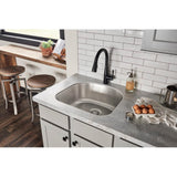 Jeffrey Alexander 845-305MB 305 mm Center-to-Center Matte Black Square Dominique Cabinet Bar Pull