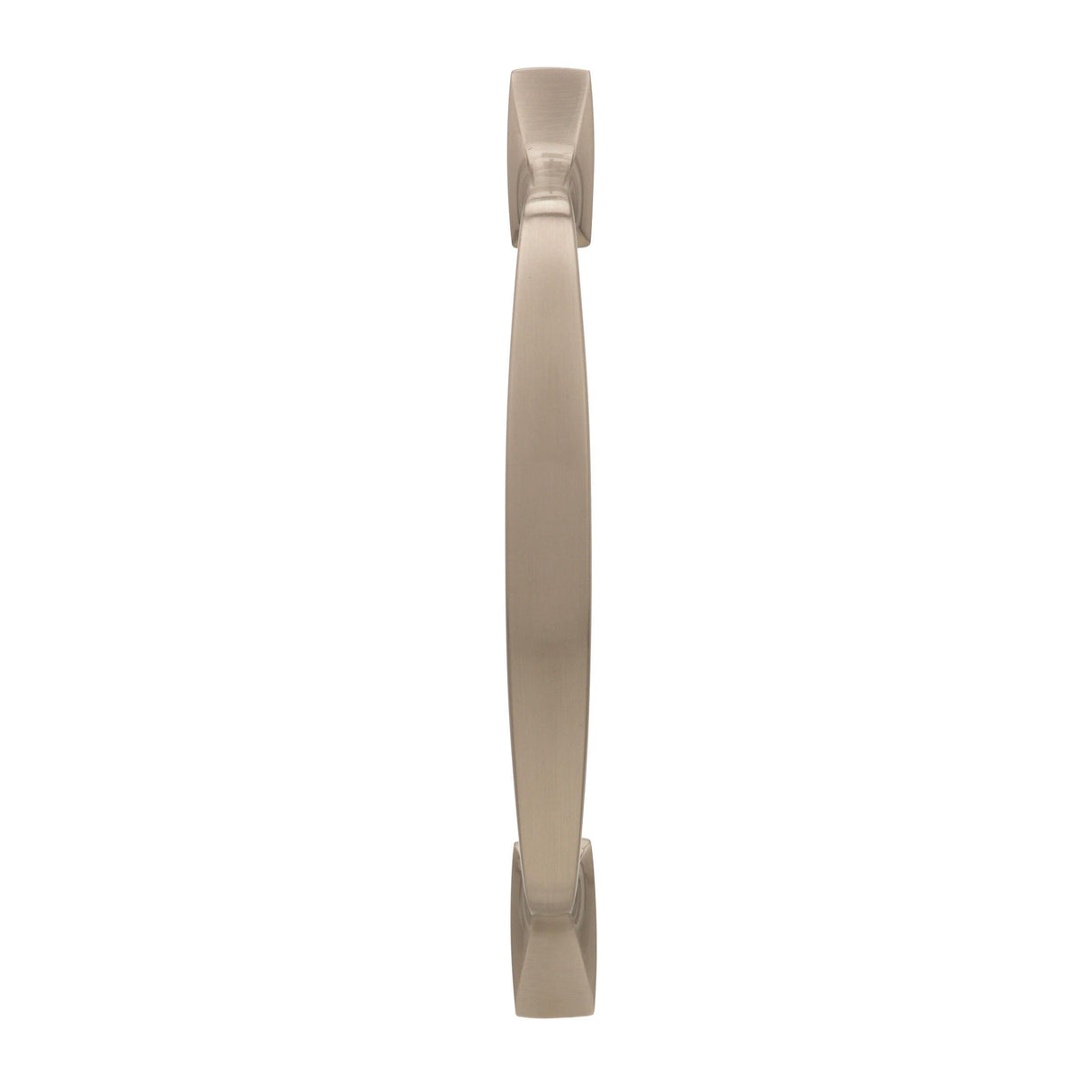 Amerock Cabinet Pull Satin Nickel 5-1/16 inch (128 mm) Center to Center Highland Ridge 1 Pack Drawer Pull Drawer Handle Cabinet Hardware