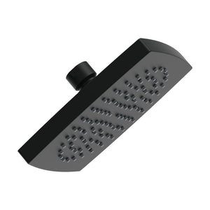 Gerber D460370BS Tribune 6" Square Single Function Showerhead, 1.5GPM - Satin Black