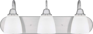 Capital Lighting 115131BN-337 Trenton 3 Light Vanity Brushed Nickel