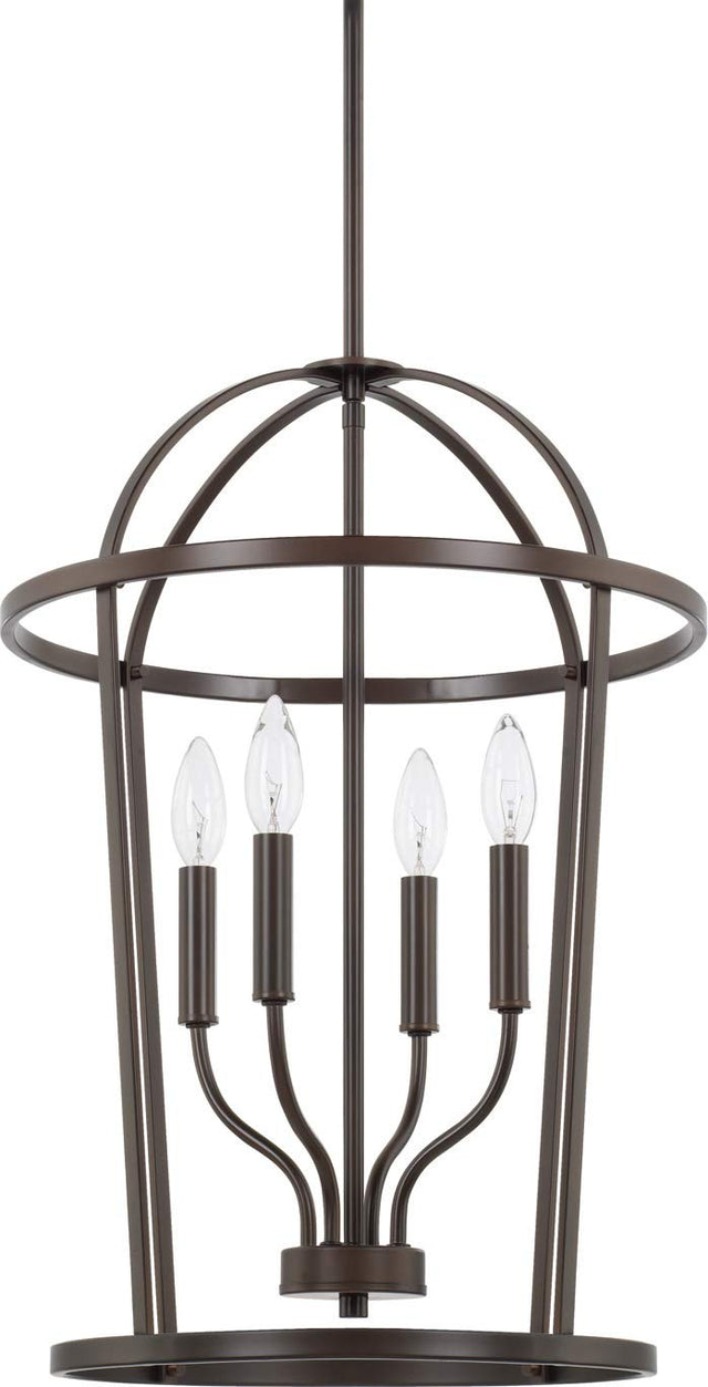 Capital Lighting 528541BZ Greyson 4 Light Foyer Bronze