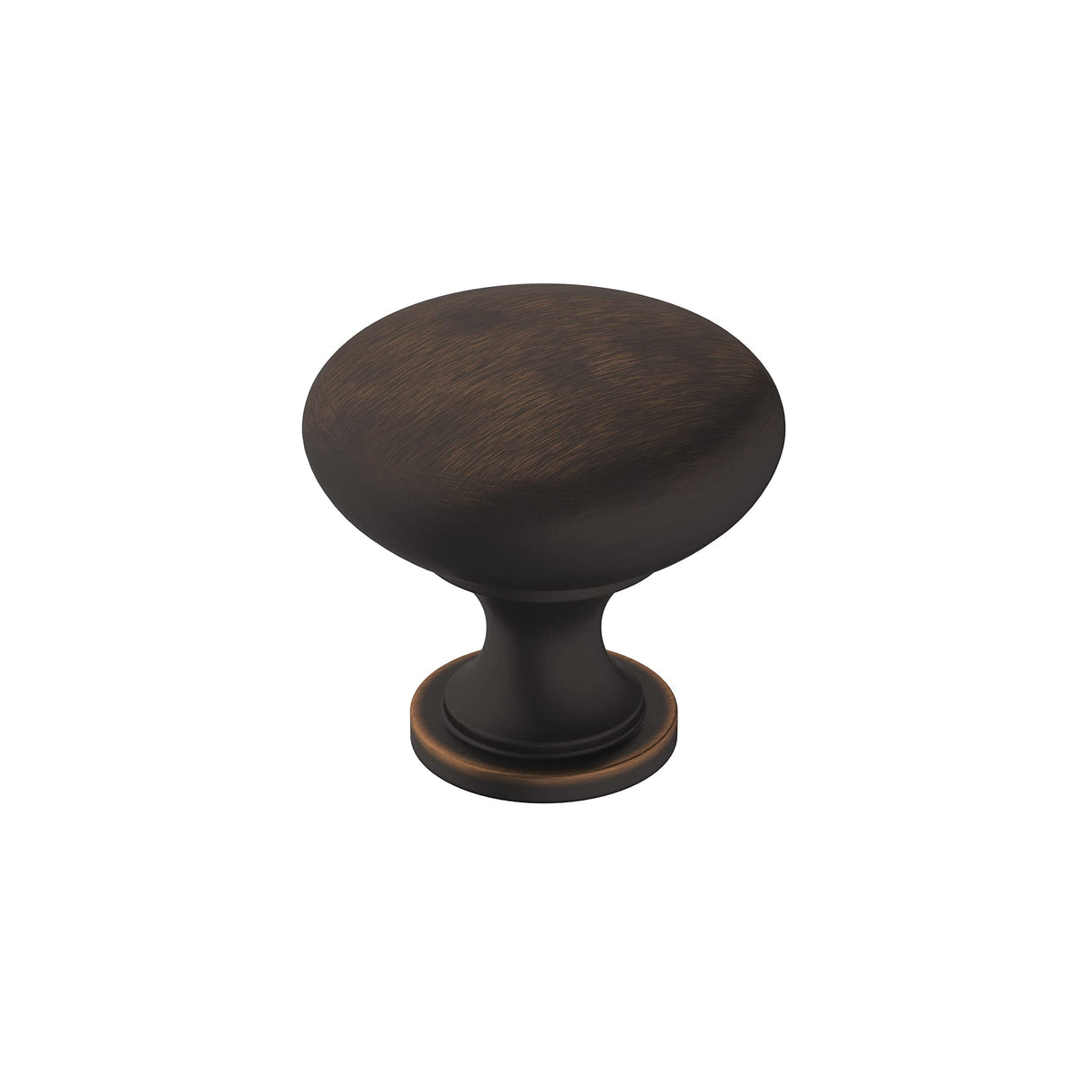 Amerock Cabinet Knob Oil Rubbed Bronze 1-1/4 inch (32 mm) Diameter Era 1 Pack Drawer Knob Cabinet Hardware