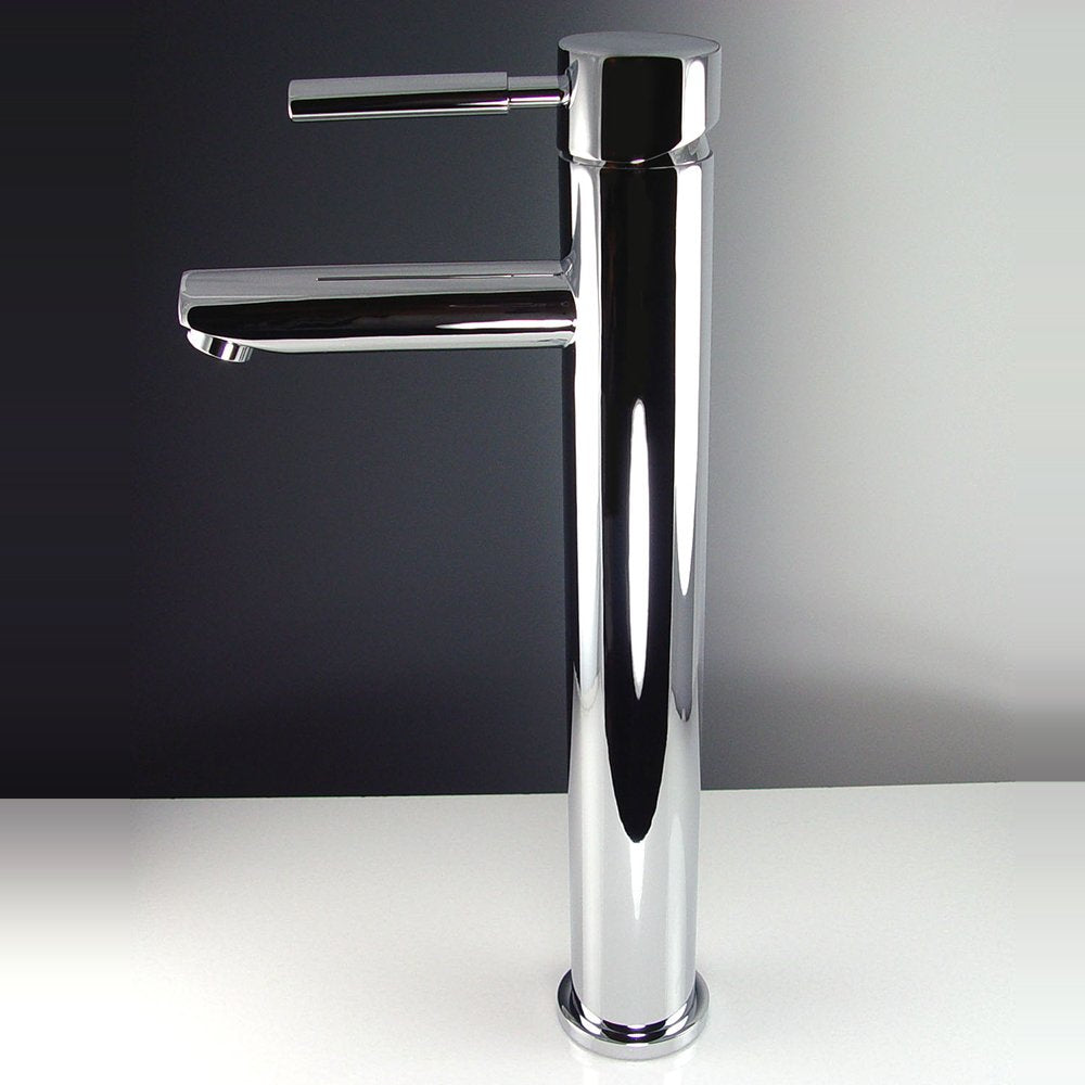 Fresca FFT1041CH Fresca Tolerus Single Hole Vessel Mount Bathroom Vanity Faucet - Chrome