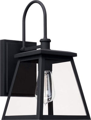 Capital Lighting 926811BK Belmore 1 Light Outdoor Wall Lantern Black