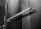 Essence 54'' * 76'' Framed Shower Door (Brushed Nickel)
