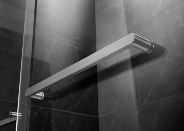 Essence 54'' * 76'' Framed Shower Door (Brushed Nickel)