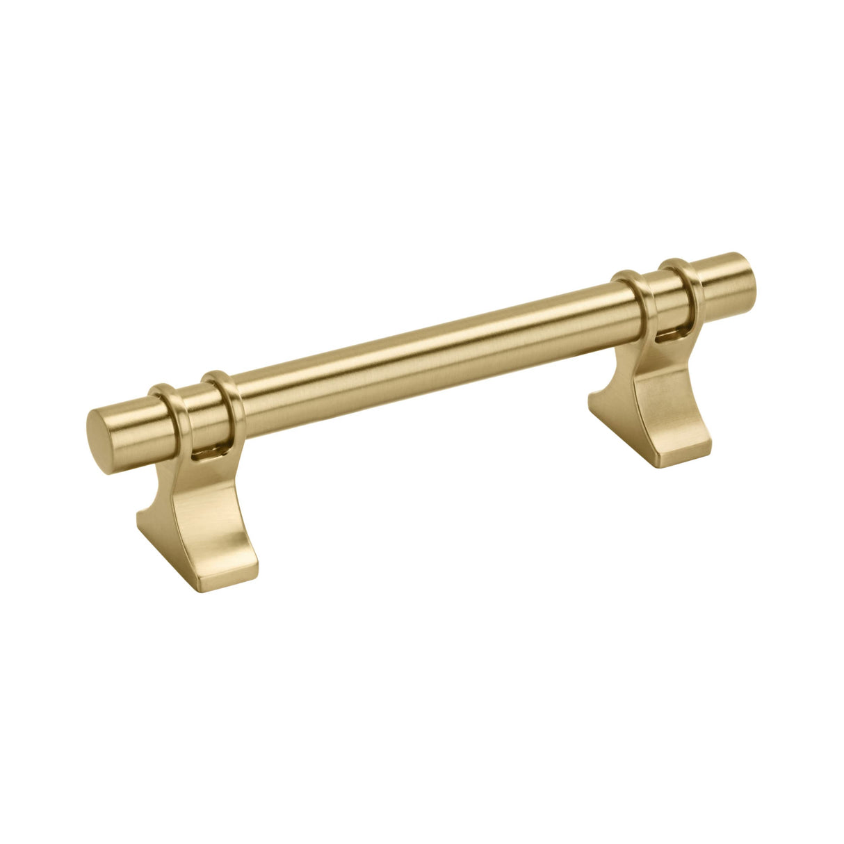 Amerock Cabinet Pull Champagne Bronze 3-3/4 inch (96 mm) Center to Center Davenport 1 Pack Drawer Pull Drawer Handle Cabinet Hardware