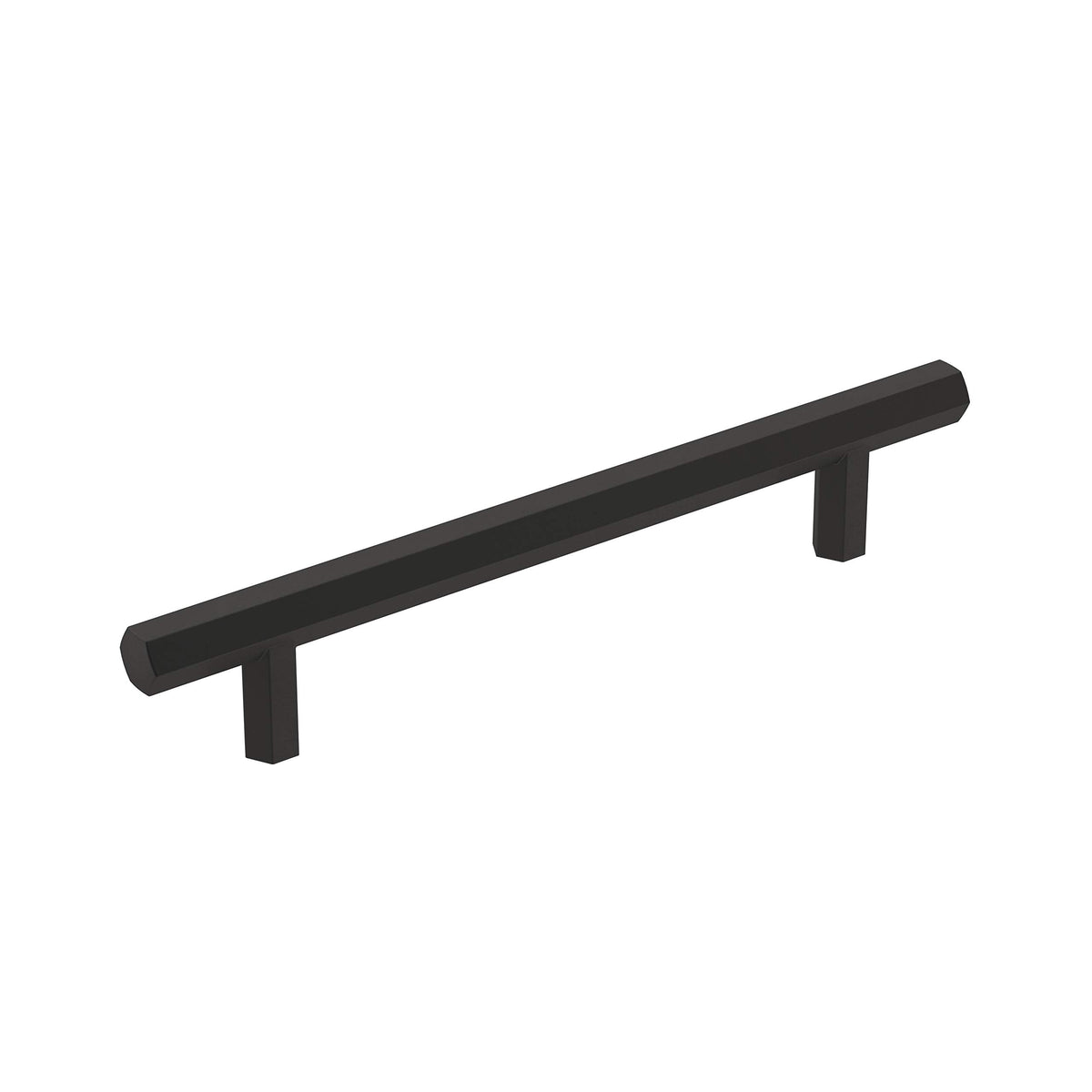 Amerock Cabinet Pull Matte Black 5-1/16 inch (128 mm) Center-to-Center Caliber 1 Pack Drawer Pull Cabinet Handle Cabinet Hardware