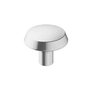 Amerock Cabinet Knob Polished Chrome 1-1/4 inch (32mm) Diameter Premise 1Pack Drawer Knob Cabinet Hardware