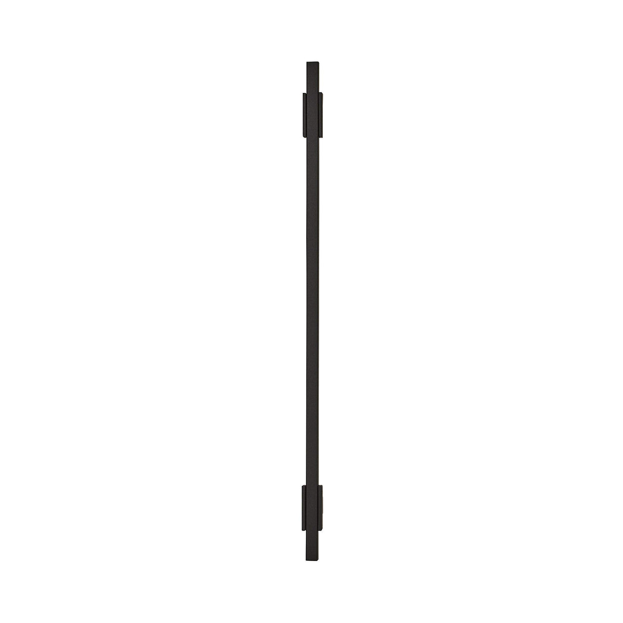 Amerock Cabinet Pull Matte Black/Matte Black 10-1/16 inch (256 mm) Center to Center Urbanite 1 Pack Drawer Pull Drawer Handle Cabinet Hardware