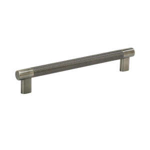 Amerock Kitchen Cabinet Pull Gunmetal 8 in (203 mm) Center-to-Center Bronx 1 Pack Furniture Hardware Cabinet Handle Bathroom Drawer Pull