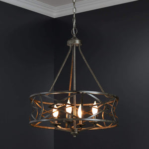 Millennium Lighting 2174-AS Lakewood Chandelier Light