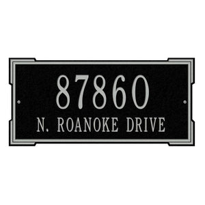 Whitehall 1022BS - Personalized Roanoke Plaque - Standard -Wall - 2 Line