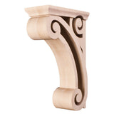 Hardware Resources COR2-1CH 3" W x 6-5/8" D x 10" H Cherry Open Space Corbel