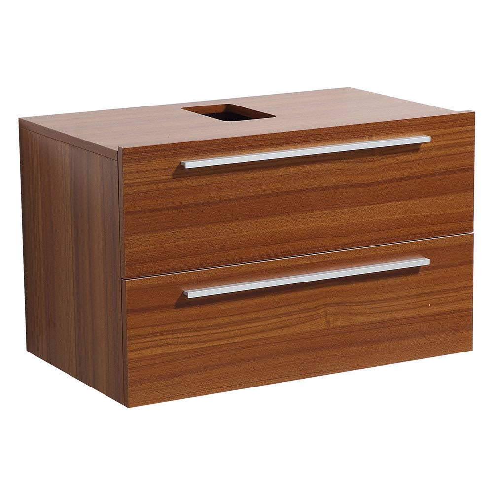 Fresca FCB8080TK Fresca Medio 32" Teak Modern Bathroom Cabinet