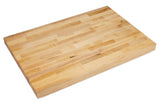 John Boos BKSC10O Hard Maple 2.25" Commercial Top - 42" Wide MPL BKSC 48X42X2-1/4 OIL